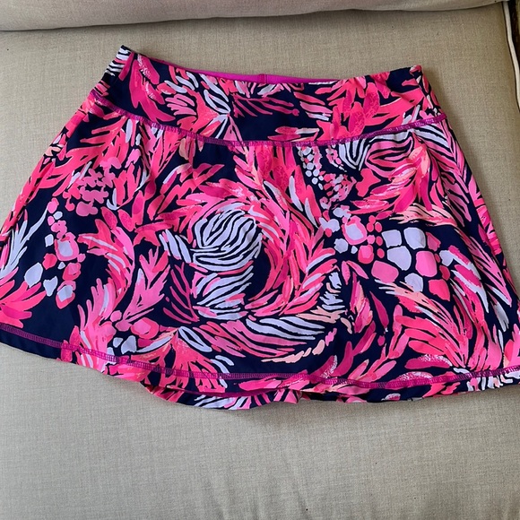Lilly Pulitzer Bright Navy "A Jungle in Here" Keegan Skort - Size XS - E… - Picture 2 of 6